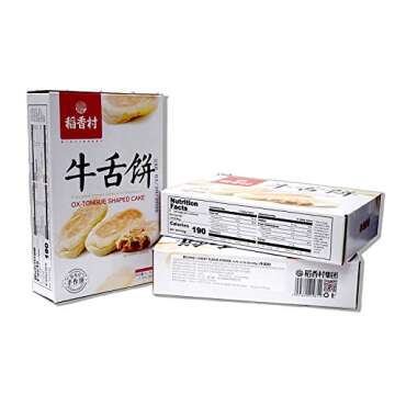 DaoXiangCun Beijing Wheat Flour Cake 稻香村 糕点360g (Wheat Flour Cake 牛舌饼, pack of 2)-- ...
