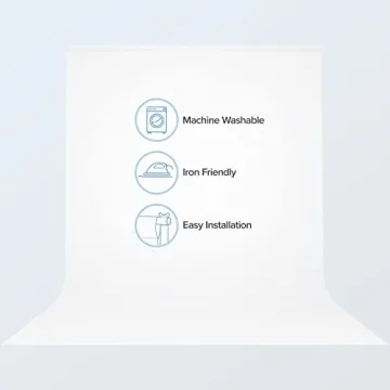 Julius 6 x 9 ft. Pure White Backdrop for Photography