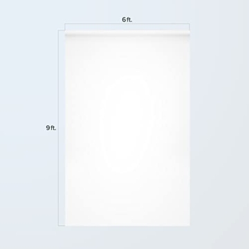 Julius 6 x 9 ft. Pure White Backdrop for Photography