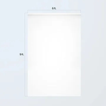 Julius 6 x 9 ft. Pure White Backdrop for Photography
