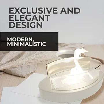 SAVGE Tabletop Fire Pit - 90+ Min Burn for Home Decor