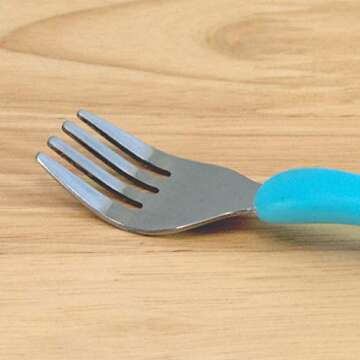green sprouts Learning Cutlery Set Helps Toddler Develop Independent Eating Skills Designed for Smal...