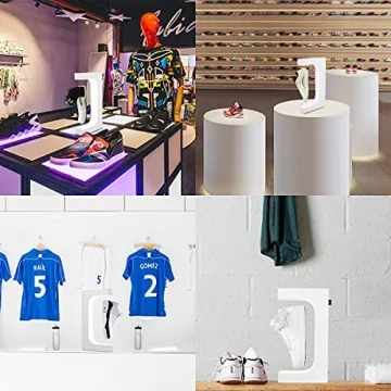 Levitating Magnetic Shoe Display Stand with LED Light