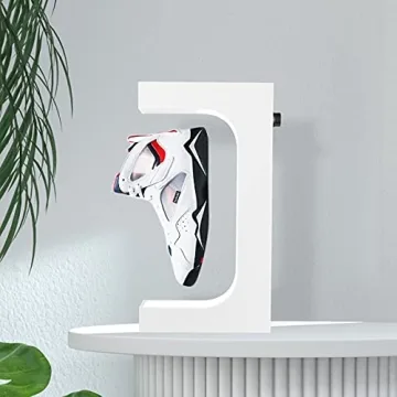 Levitating Magnetic Shoe Display Stand with LED Light