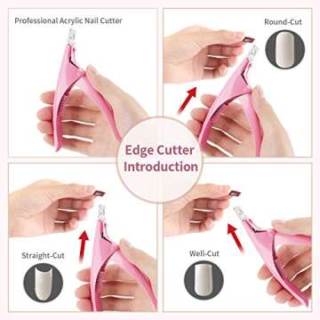 RedFlow Electric Nail Drill, Acrylic Nail Drill Kit, for Nail File Exfoliating Abrasive Nail Drill Machine, with 11 Pcs Nail Drill Bits, Brush,Nail Cutter and 50 Sanding Bands Nail Drill Set (Gold)