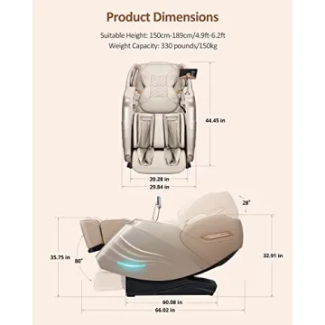 RELX Massage Chair Full Body Shiatsu Zero Gravity Experience