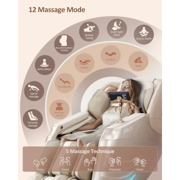 RELX Massage Chair Full Body Shiatsu Zero Gravity Experience