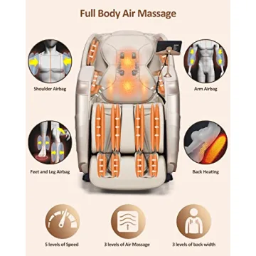 RELX Massage Chair Full Body Shiatsu Zero Gravity Experience