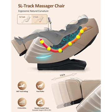 RELX Massage Chair Full Body Shiatsu Zero Gravity Experience