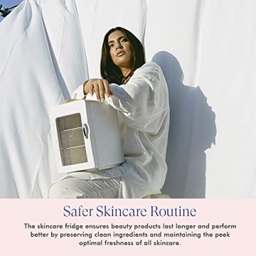 Vanity Planet Fria Skincare Fridge in Rose Gold