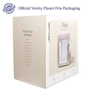 Vanity Planet Fria Skincare Fridge in Rose Gold