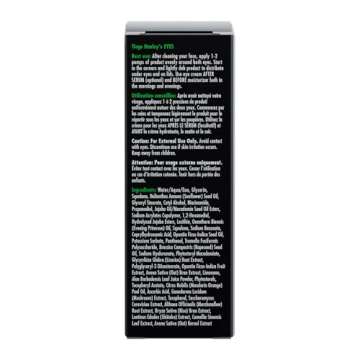 Tiege Hanley Mens Under Eye Cream for Dark Circles, EYES - Eye Cream for Puffiness & Bags Under Eyes...