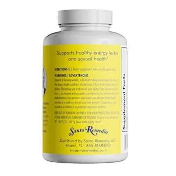 Santo Remedio Maca, Helps Support Healthy Energy Levels, Dietary Supplement, 7500 mg per Serving, Ve...