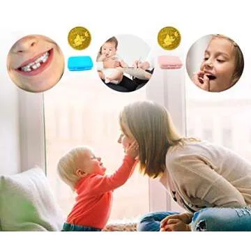 Tooth Fairy Coins Reward Commemorative Coin Collection Experience Gift for Lost Teeth Kids(6pcs)