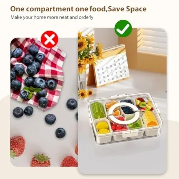 Snackle Box Container for Organized Snacking at Any Event