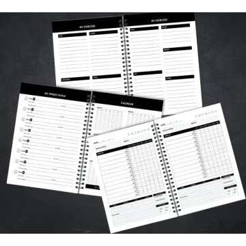 Fitness Workout Journal for Men and Women - Track Goals