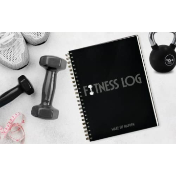 Fitness Workout Journal for Men and Women - Track Goals