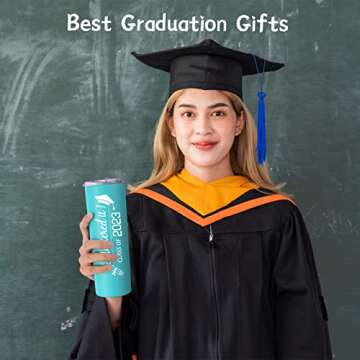 Lifecapido Graduation Tumbler - Perfect Class of 2023 Gift