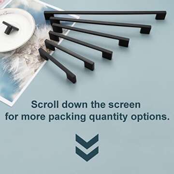 KOOFIZO Cabinet Bar Pull - Durable 10-Pack for Any Room