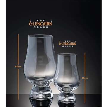 GLENCAIRN Wee Whisky Glass in Gift Carton, Set of 4