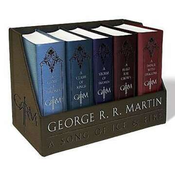 Game of Thrones Leather Boxed Set Song of Ice and Fire Series