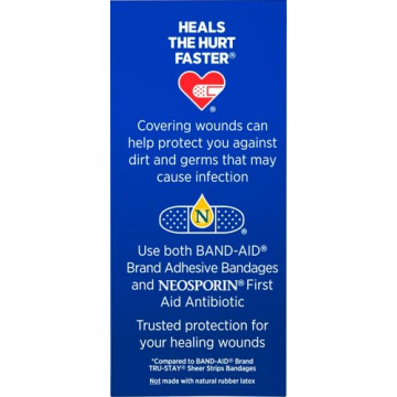 Band-Aid Tough Strips - 60 Count for Strong Wound Care