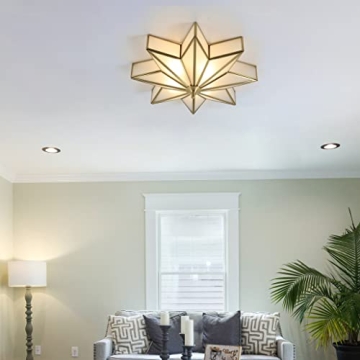 Aeyee Star Shaped Ceiling Light for Elegant Interiors