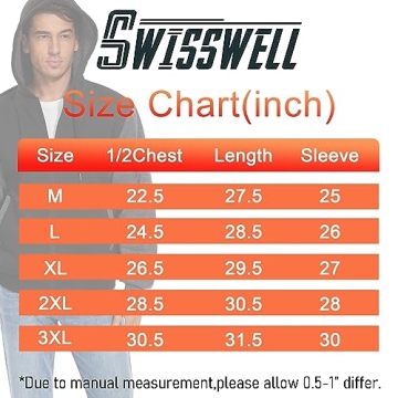 SWISSWELL Heavyweight Fleece Sherpa Lined Hooded Jacket