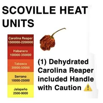 Jurassic Jerky Inferno XXX Hot Beef Jerky with Carolina Reaper