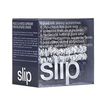 Slip Silk Skinnie Scrunchies Midnight Collection - 6 Pack