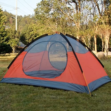 Durable 2 Person Backpacking Tent for All Weather
