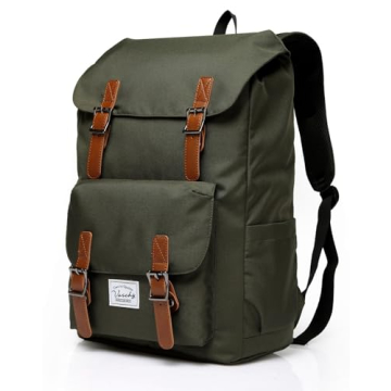 VASCHY Waterproof Hiking Backpack for Laptop & College Essentials