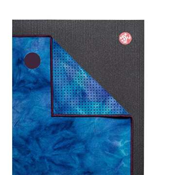 Manduka Unisex Yogitoes Mat Towel 2.0 Groovy Playa 1 One Size