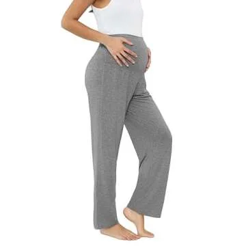 Joyaria Bamboo Viscose Maternity Pants for Comfort and Style