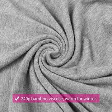 Joyaria Bamboo Viscose Maternity Pants for Comfort and Style
