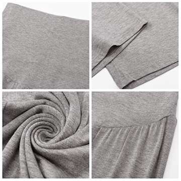 Joyaria Bamboo Viscose Maternity Pants for Comfort and Style