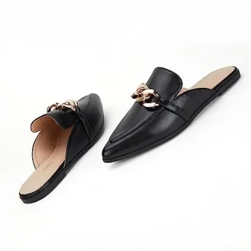 BISON SPIRIT Mules for Stylish Comfort - Slip On Loafers