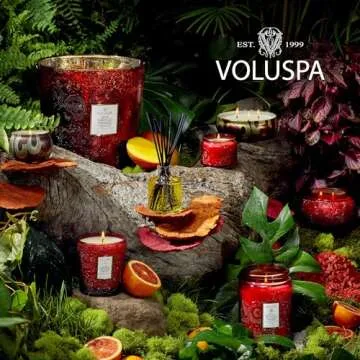 Voluspa Goji Tarocco Orange Candle, Clean Burning Elegance