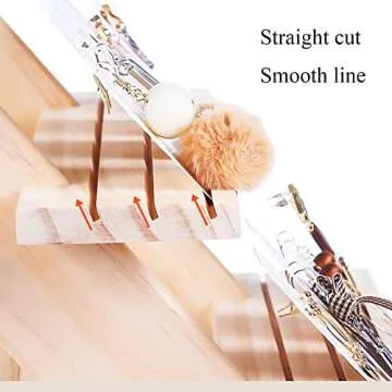 NAJMECHOY 3-Tier Display Shelf for Jewelry and More