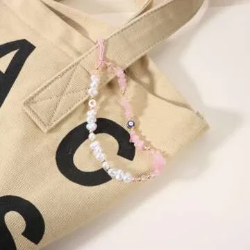 Stylish SKIRIFLA Evil Eye Phone Charm - Unique Lanyard