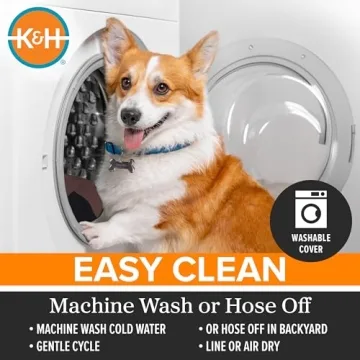 K&H Portable Pet Cot Tent - Dog Bed & Shade