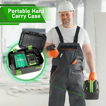 Huepar Laser Level 360 Rechargeable Green Beam Tool