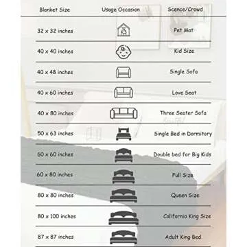 Chunky Handwoven Knit Throw Blanket Cozy Chenille Decor
