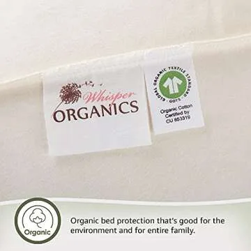 Organic Waterproof Mattress Protector Queen Size for Healthy Sleep