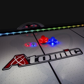 Atomic 7.5' Air Hockey Table with LED & High-Speed Action