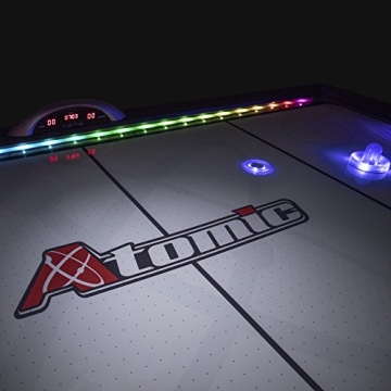 Atomic 7.5' Air Hockey Table with LED & High-Speed Action