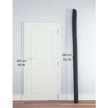 Projector Screen with Stand, HYZ 120 inch Projector Screen 4K HD with Wrinkle-Free Design, Indoor Outdoor for Backyard Movie Night, Office Presentation(1.1Gain, 4:3, 160°Viewing Angle&Carry Bag)