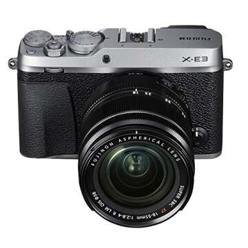 Fujifilm X-E3 Mirrorless Digital Camera - Silver Kit