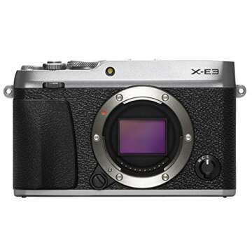 Fujifilm X-E3 Mirrorless Digital Camera - Silver Kit
