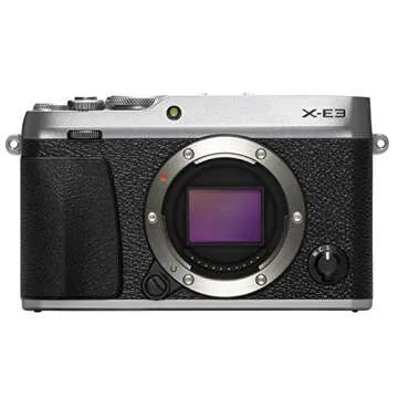 Fujifilm X-E3 Mirrorless Digital Camera - Silver Kit